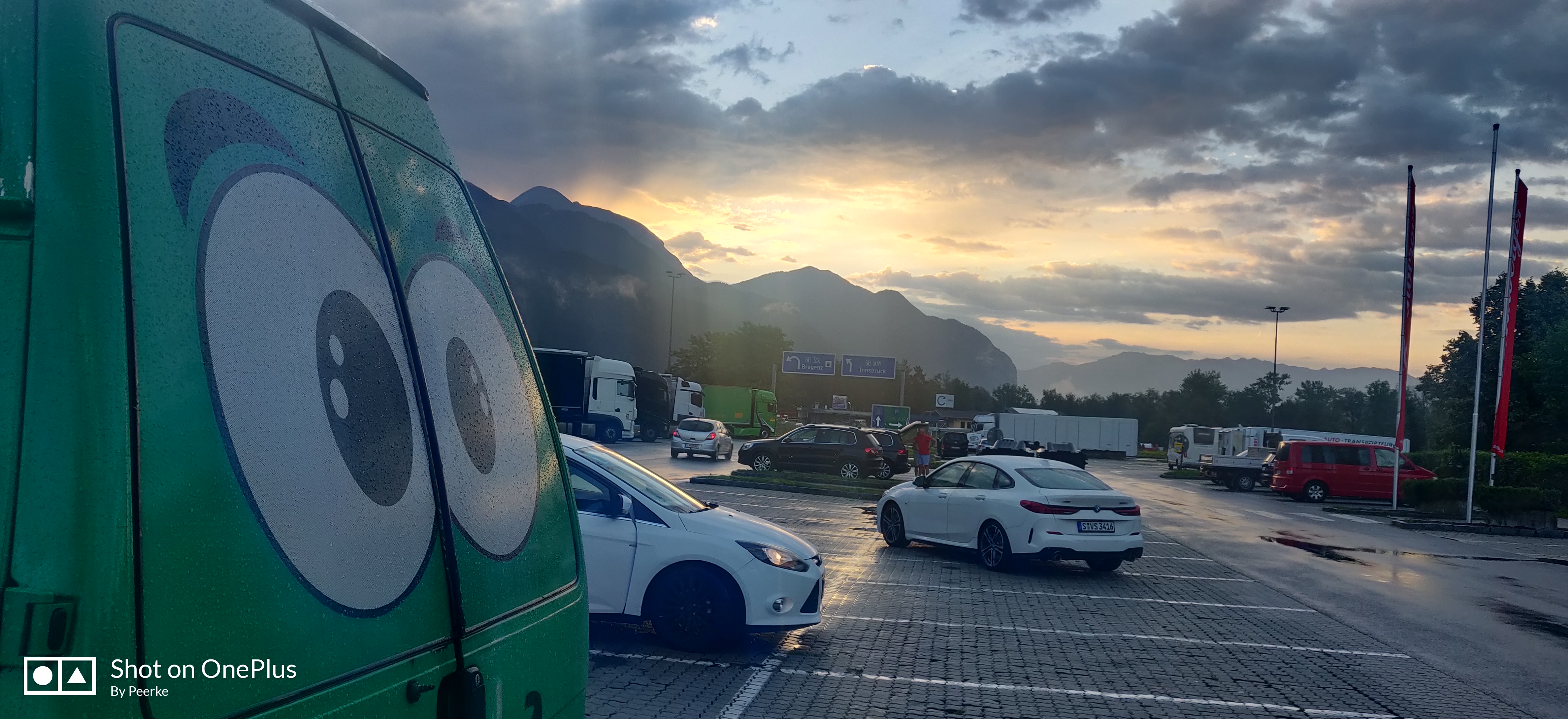 Mien en Peer tankstation Oostenrijk
